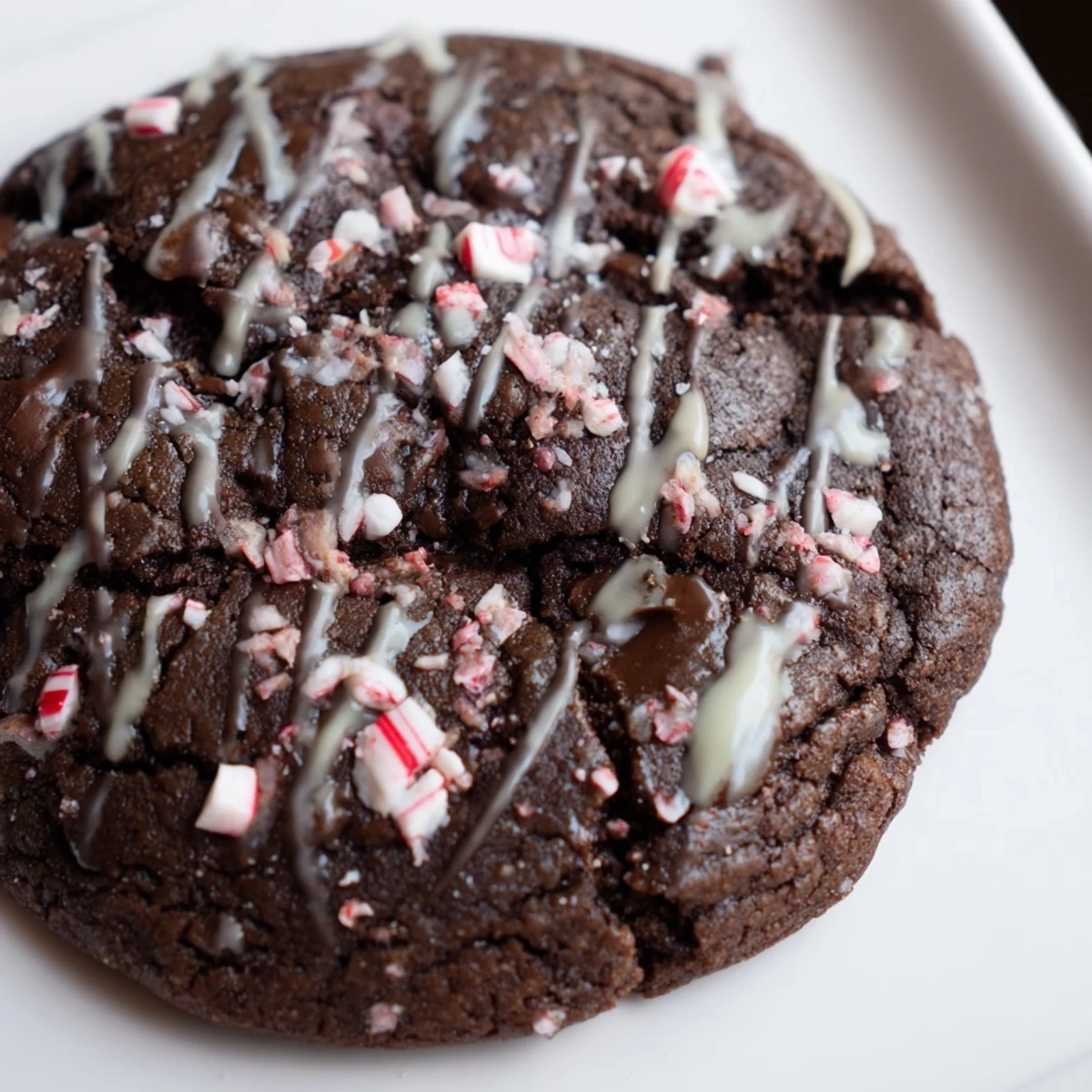 Peppermint Mocha Chocolate Cookies
