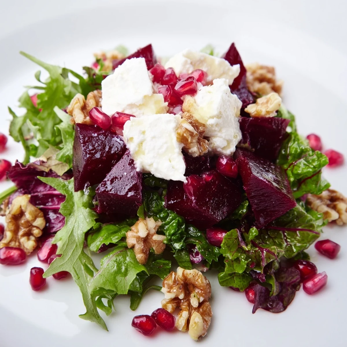 Freshly roasted root vegetables with tender baby kale and peppery arugula in this vibrant Winter Salad Mix. 