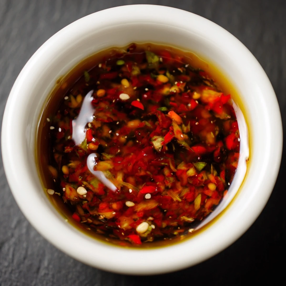 Drizzling vibrant Best Asian Coleslaw Dressing over a crunchy vegetable slaw bowl.
