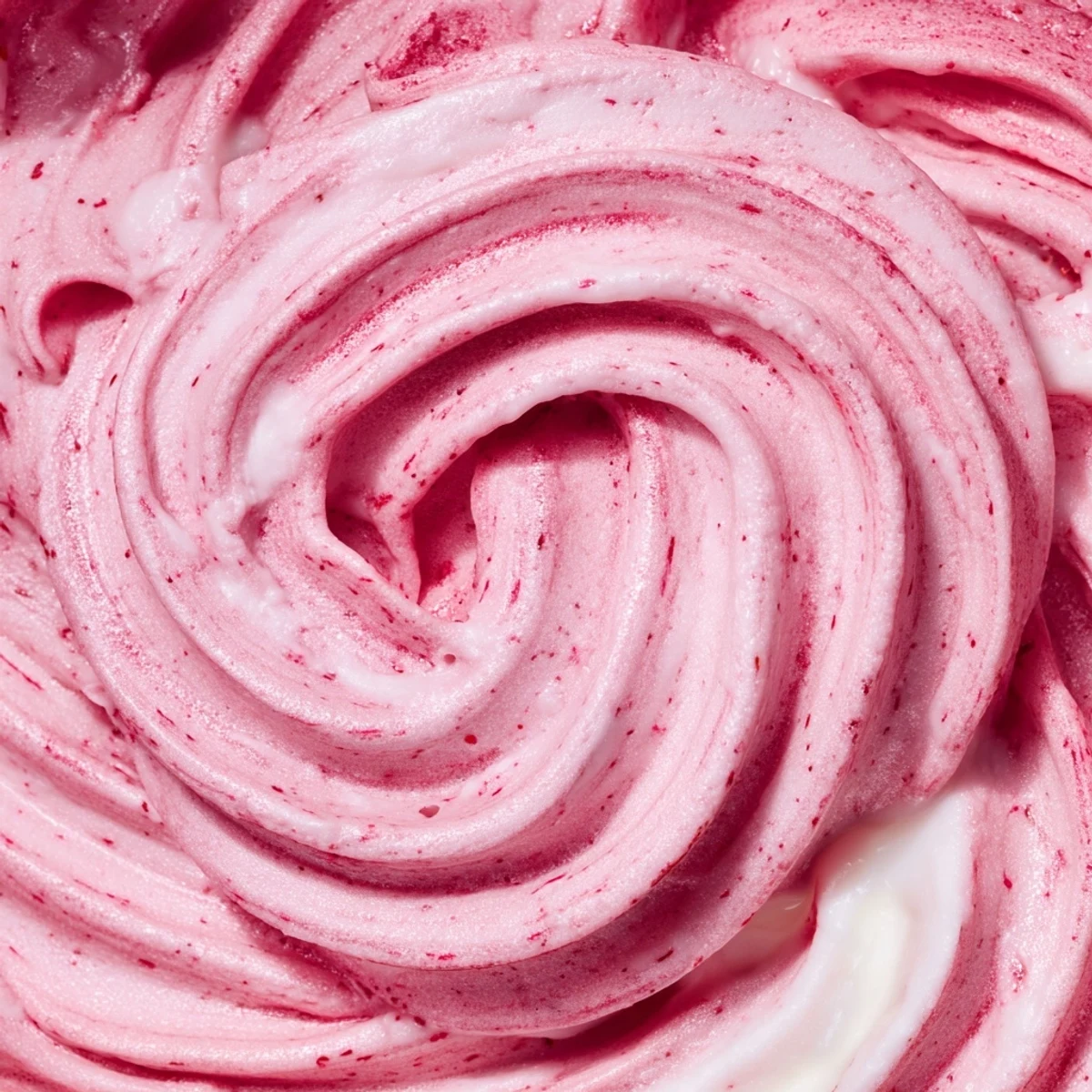 Smooth and refreshing frozen strawberry Dole Whip delight served in chilled bowls with toasted coconut flakes