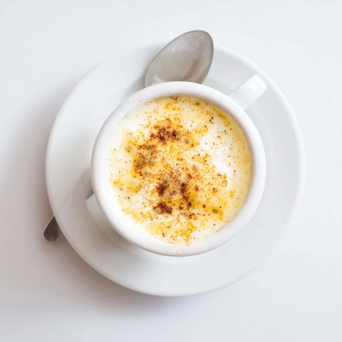 Creamy homemade cheese sauce for fries drizzled generously over golden crispy potato wedges