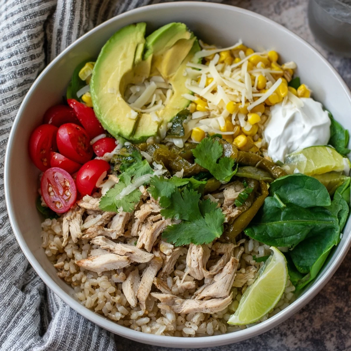 Southwest Spice Green Chile Bowl