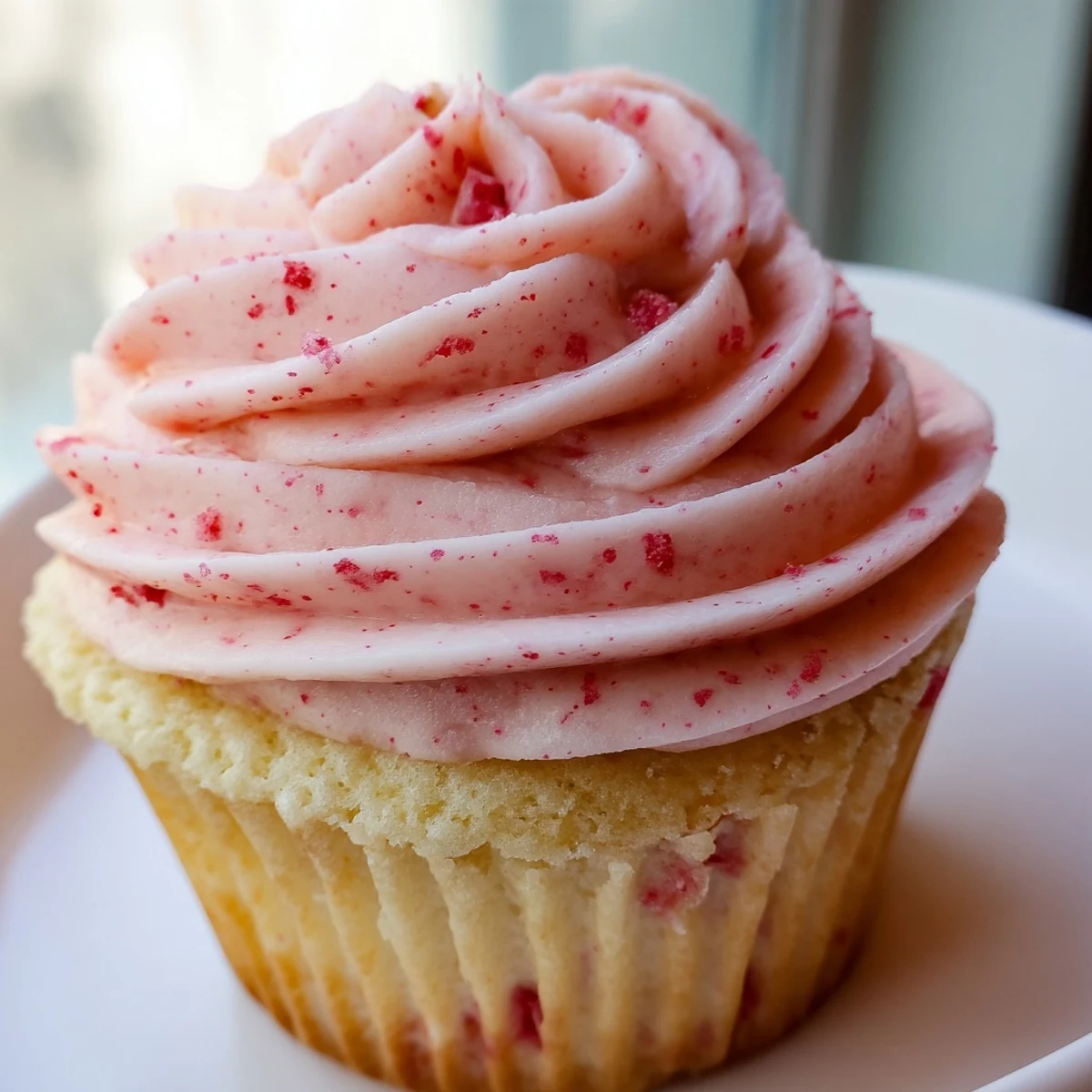 Strawberry Lemonade Cupcakes