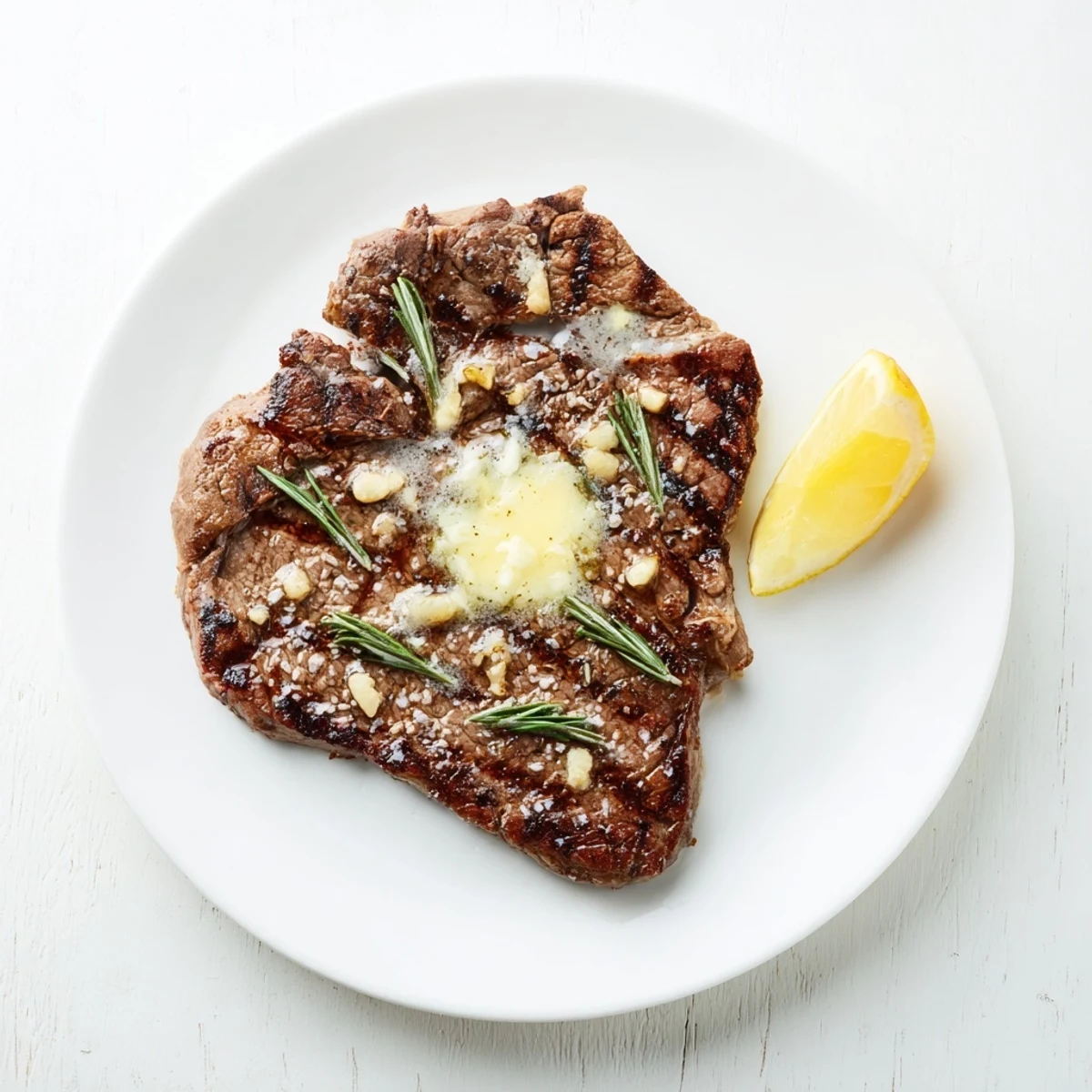 Perfectly seared how to grill steak recipe with caramelized grill marks and resting on a wooden cutting board