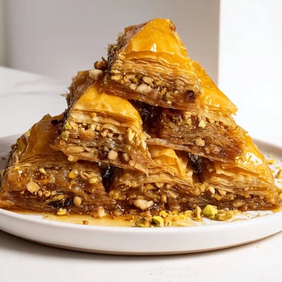 Bosnian Baklava Layered Nut Pastry