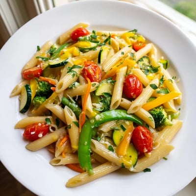 Pasta Primavera Italian Vegetables