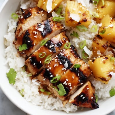 Hawaiian Chicken Coconut Rice