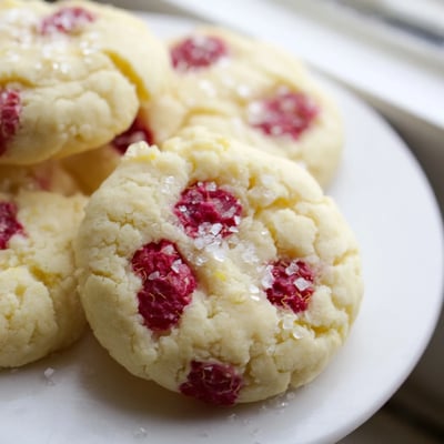 Lemon Raspberry Cookies
