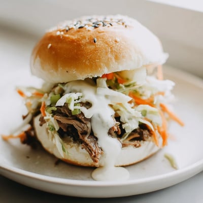 Alabama White Sauce Lamb Sliders