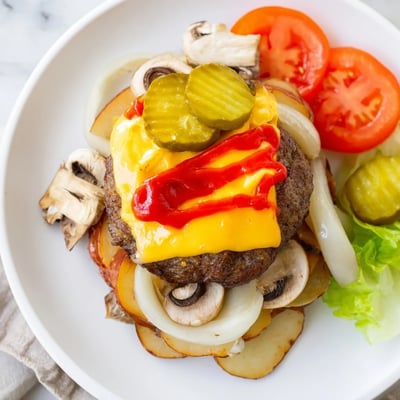 Campfire Cheeseburger Hobo Packets