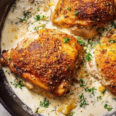 Creamy Oven Baked Chicken