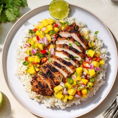 Tropical Grilled Chicken Dinner