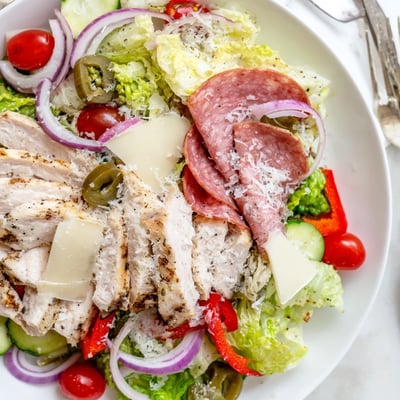 Italian Grinder Chicken Salad